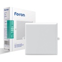 Світлодіодний вбудований світильник Feron AL706 18Вт 4000K білий