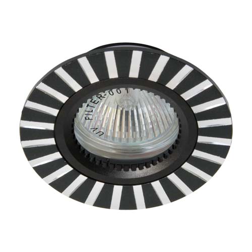 [2999] Вбудований світильник Feron GS-M364 під лампу чорний