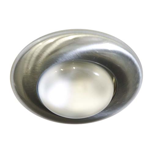 Вбудований світильник Feron 2767 під лампу матовий хром