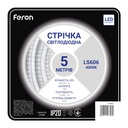 Світлодіодна стрічка Feron LS606 12В 7.2Вт/м 4000K