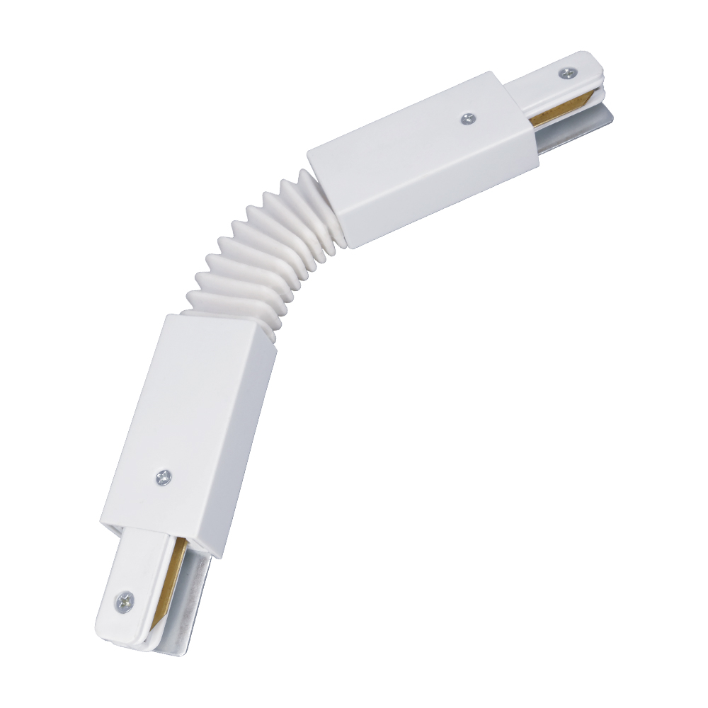 [7655] Коннектор гнучкий Feron LD1122 білий