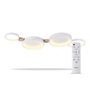 Світлодіодна накладна люстра Ardero AL6194-1ARD SCANDY 65Вт білий