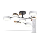 Світлодіодна накладна люстра Ardero AL6197ARD SCANDY 70Вт чорний