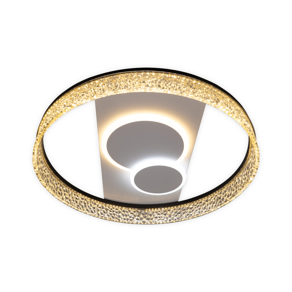 [7896] Світлодіодна накладна люстра Ardero AL6100ARD SERENA 52Вт білий