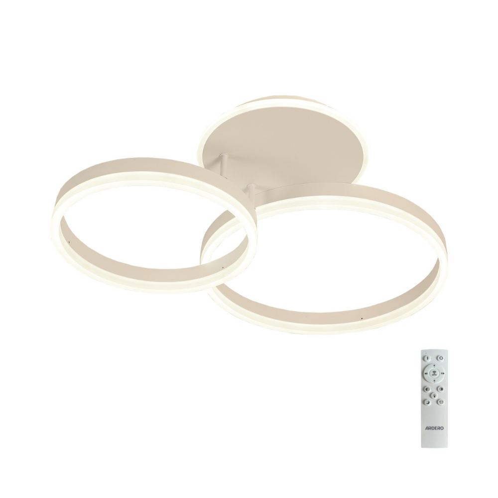 [7830] Світлодіодна накладна люстра Ardero AL6330ARD JUPITER M 70Вт білий