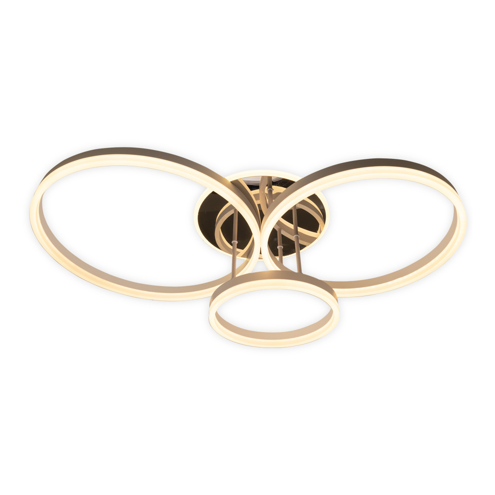 [7903] Світлодіодна накладна люстра Ardero AL6173ARD PROTEA 120Вт білий