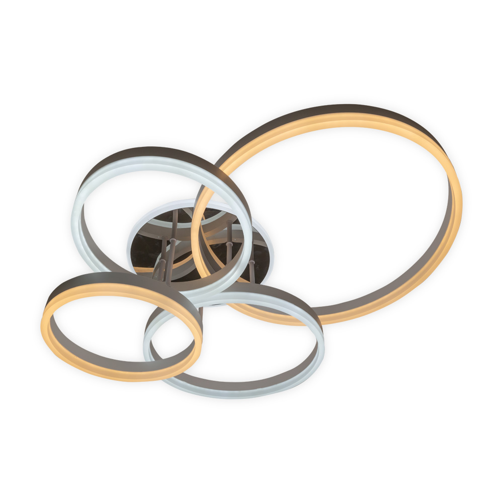 [7904] Світлодіодна накладна люстра Ardero AL6174ARD PROTEA 134Вт білий