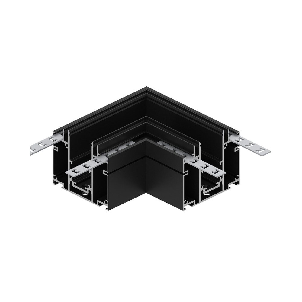 [7975] З'єднувач кутовий Ardero LD2030 для шинопроводу CABM1003 чорний