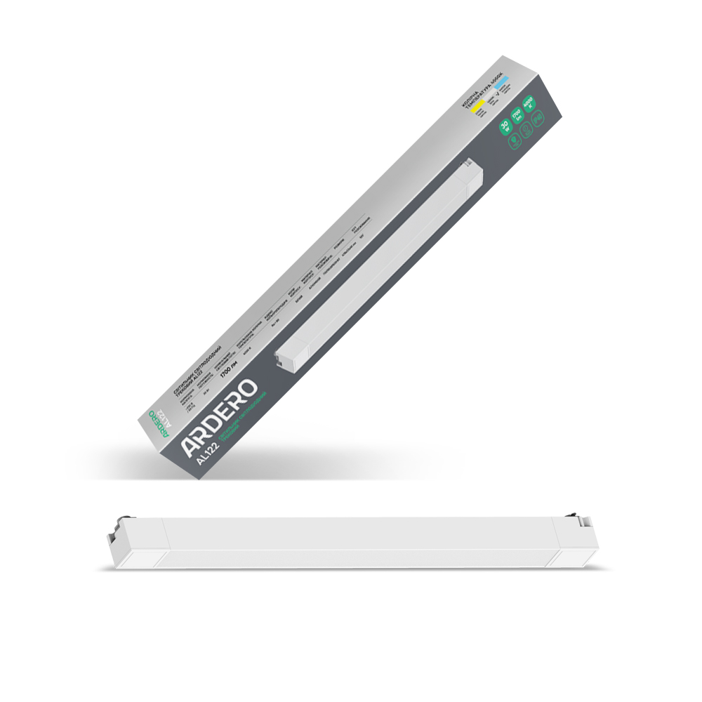 [7987] Світлодіодний трековий світильник Ardero AL122 30Вт 4000K білий