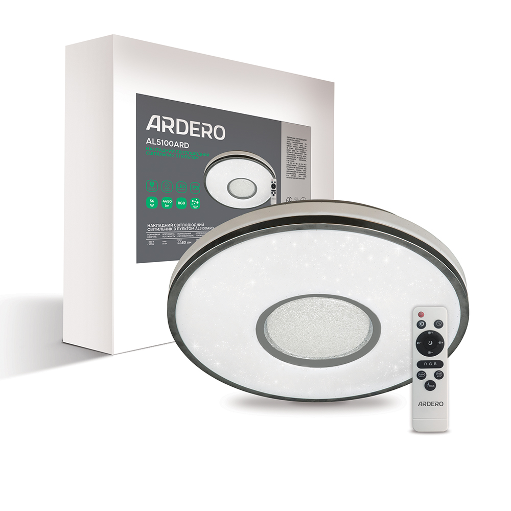 [8106] Світлодіодний світильник Ardero AL5100ARD EOS 56Вт білий