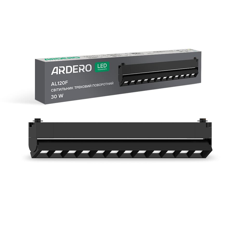 [8249] Світлодіодний трековий поворотний світильник Ardero AL120F 30Вт 4000K