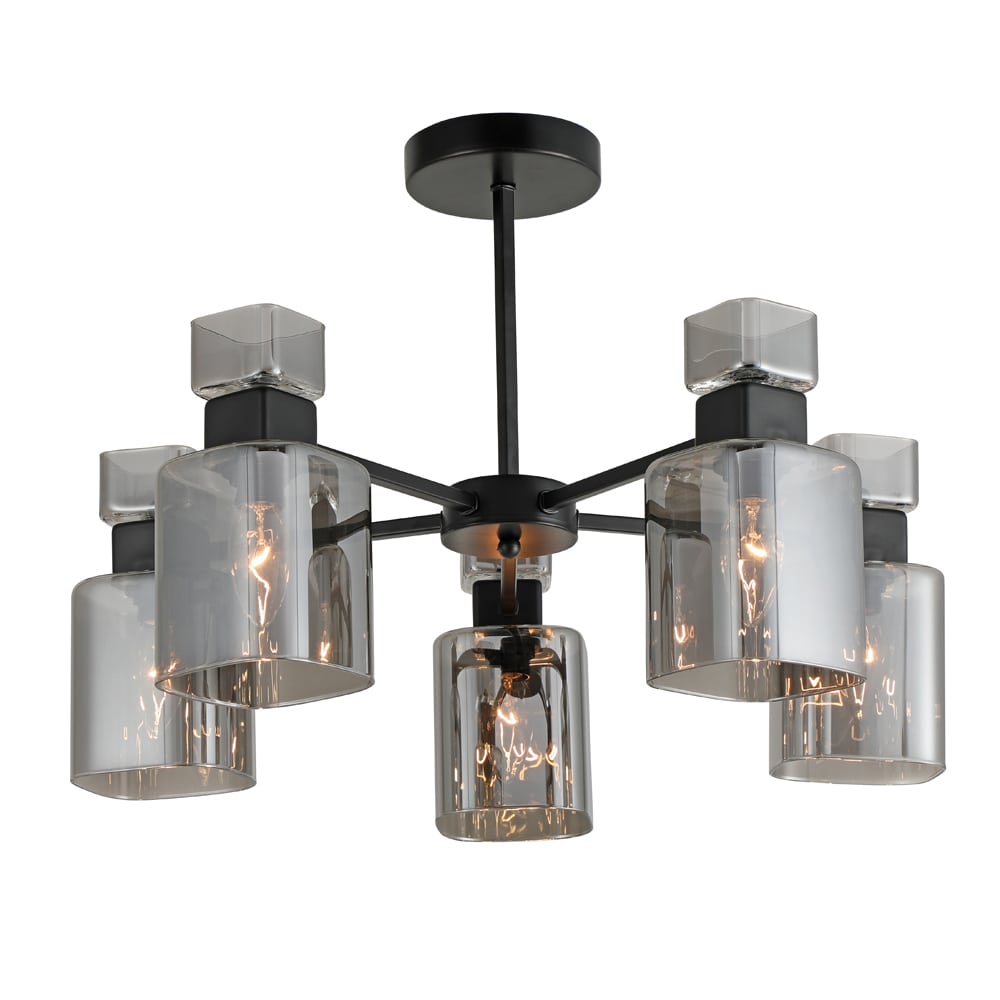 [8379] Накладний світильник Ardero BL1150-1 OLIVIA під лампу чорний