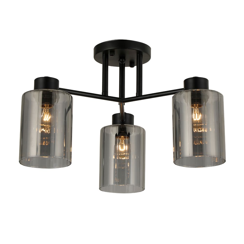 [8396] Накладний світильник Ardero BL1330-1 OSTIN під лампу чорний