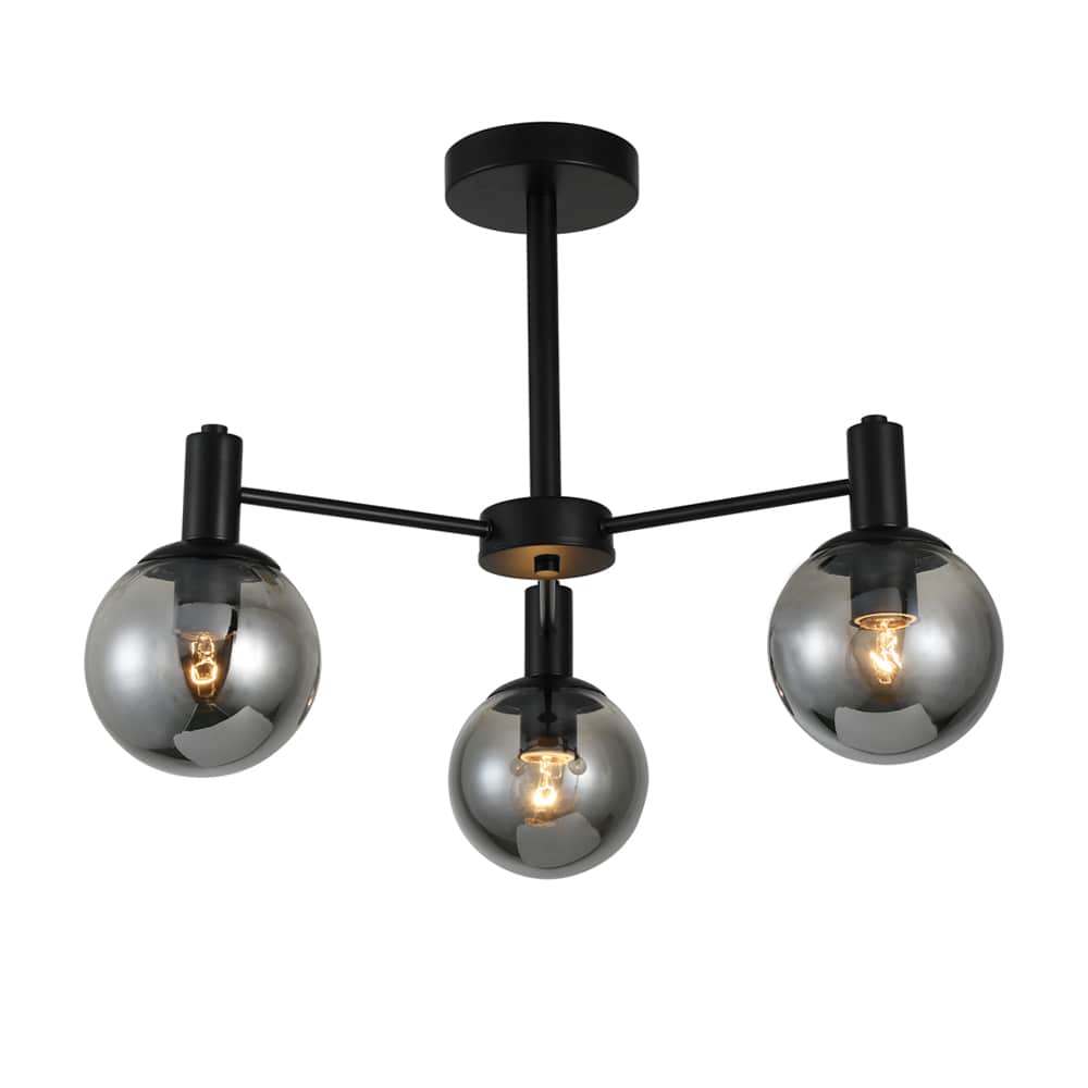 [8408] Накладний світильник Ardero BL1530-1 NEAPOL під лампу чорний