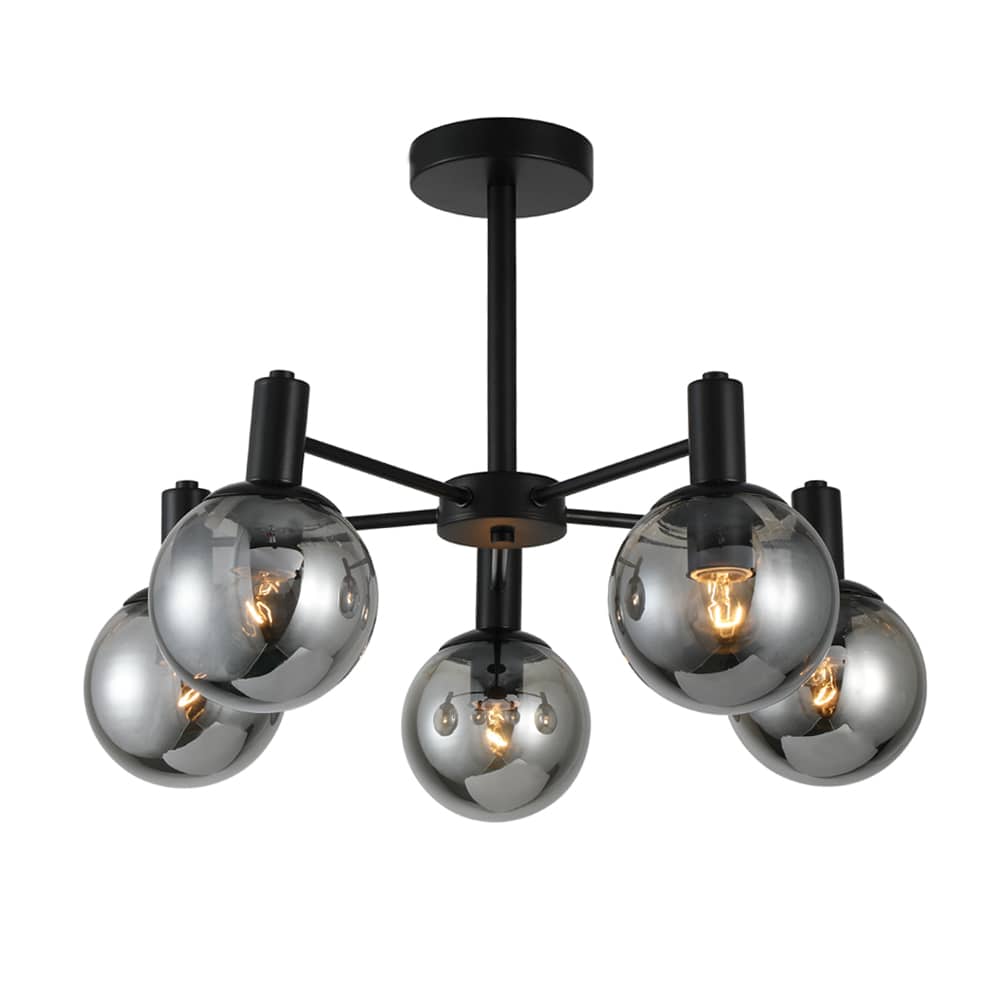 [8409] Накладний світильник Ardero BL1550-1 NEAPOL під лампу чорний