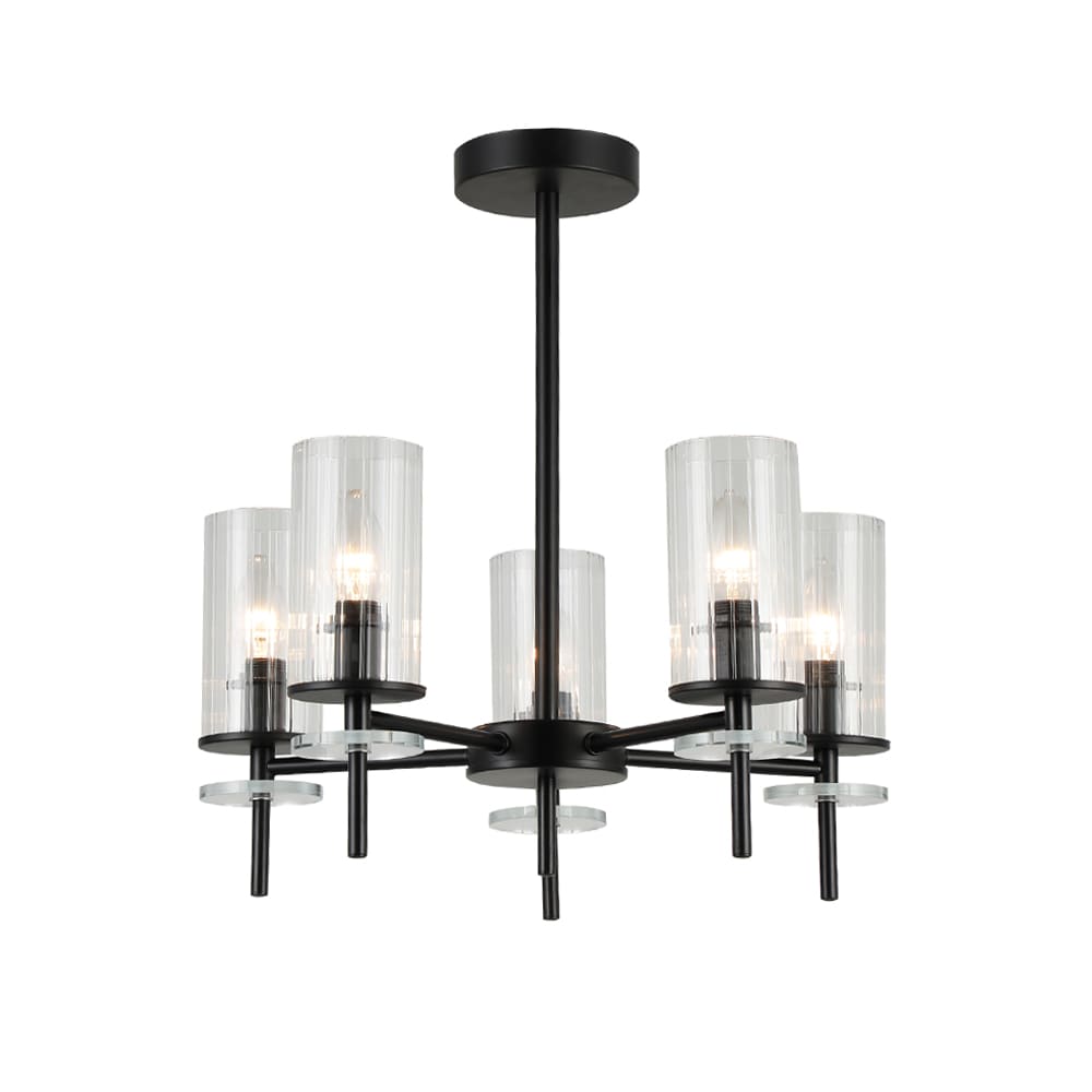 [8429] Накладний світильник Ardero BL1750-1 CHICAGO під лампу чорний