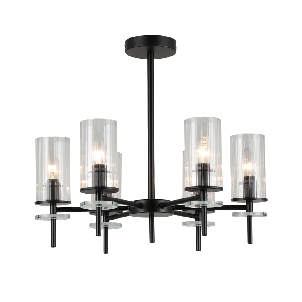 [8431] Накладний світильник Ardero BL1760-1 CHICAGO під лампу чорний