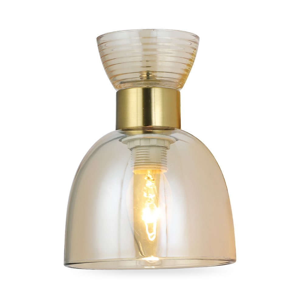 [8469] Плафон MARSEILLE бурштин