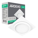 Вбудований світильник Ardero DL2814 під лампу білий