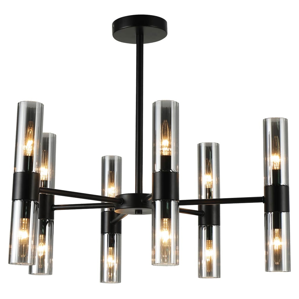 [8864] Накладний світильник Ardero BL1860-1 AURORA під лампу чорний