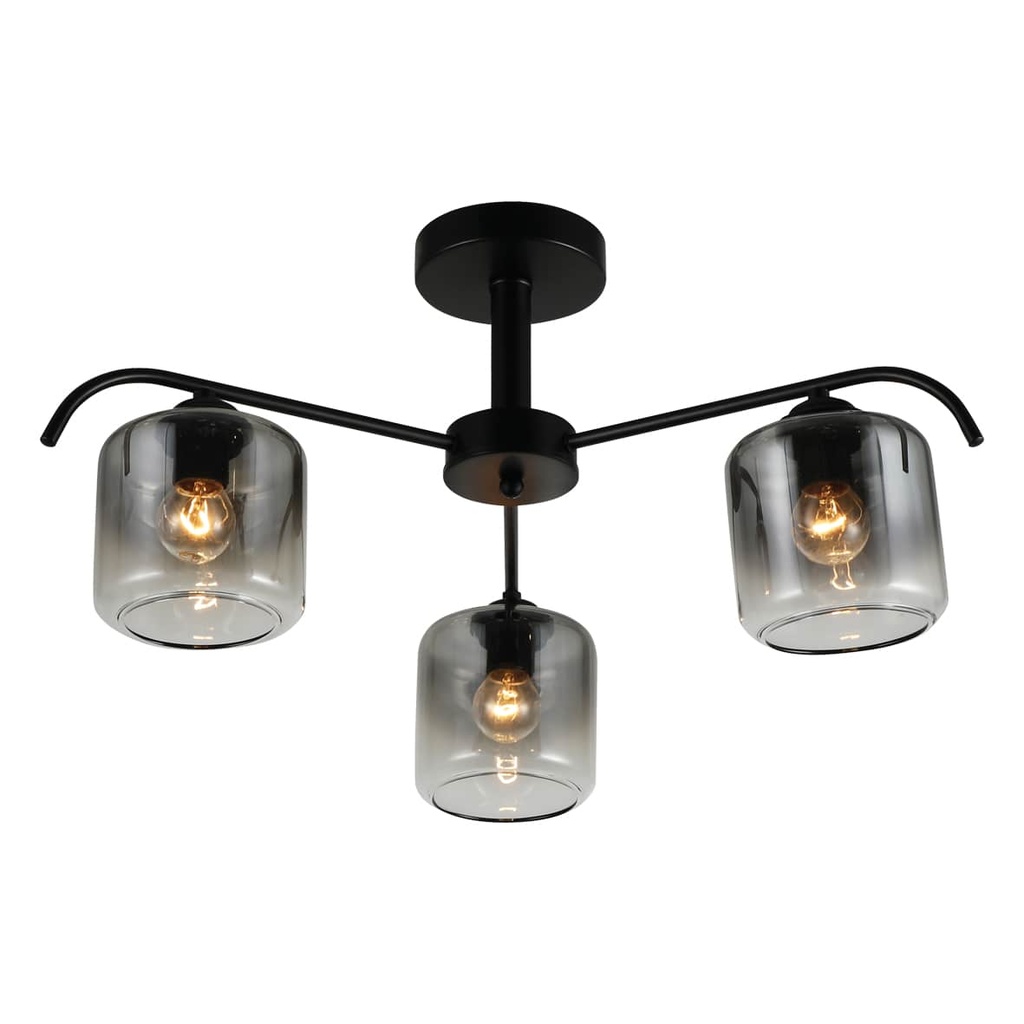 [8869] Накладний світильник Ardero BL1930-1 ORLANDO під лампу чорний