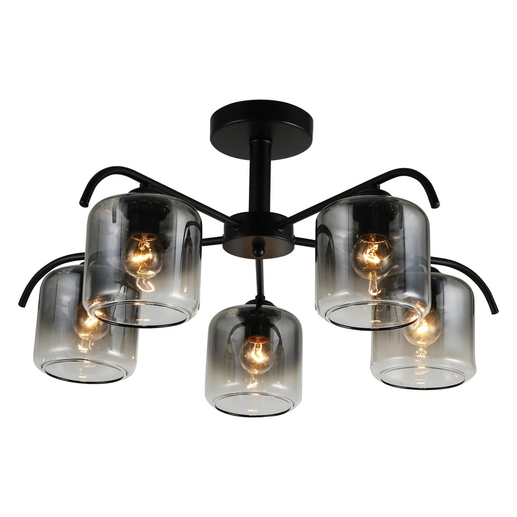 [8870] Накладний світильник Ardero BL1950-1 ORLANDO під лампу чорний