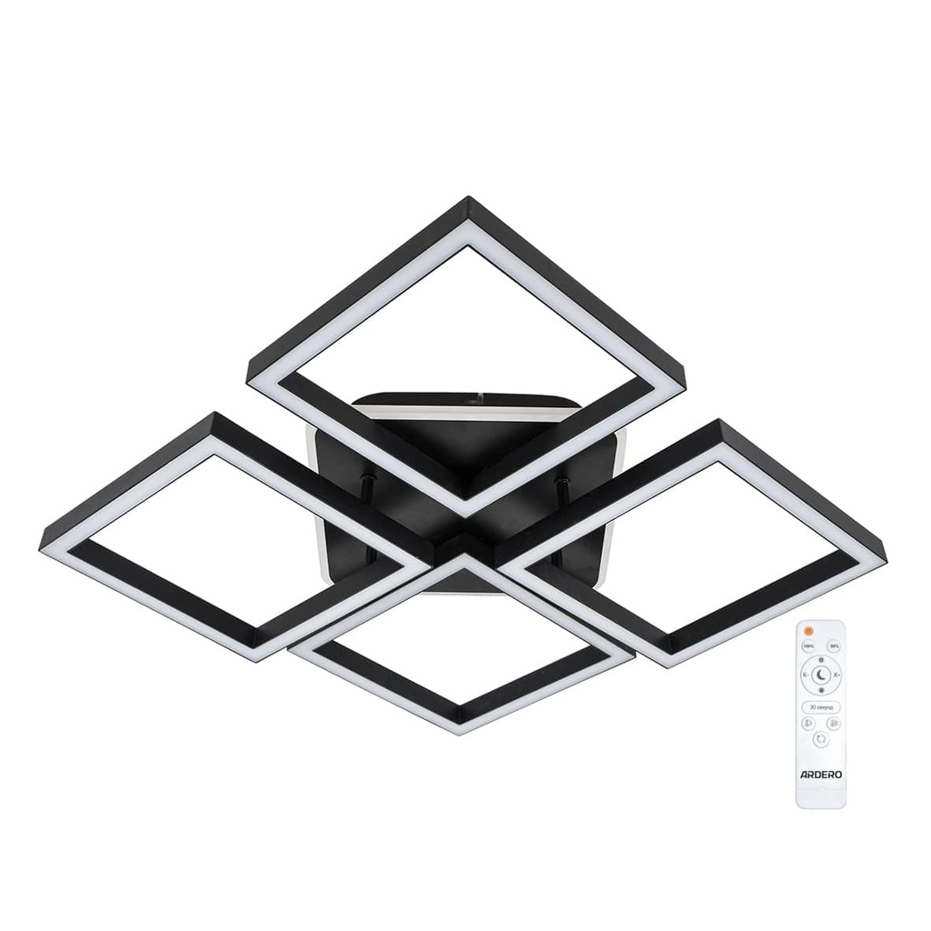 [8899] Світлодіодний накладний світильник Ardero AL6490ARD URBAN 90Вт чорний