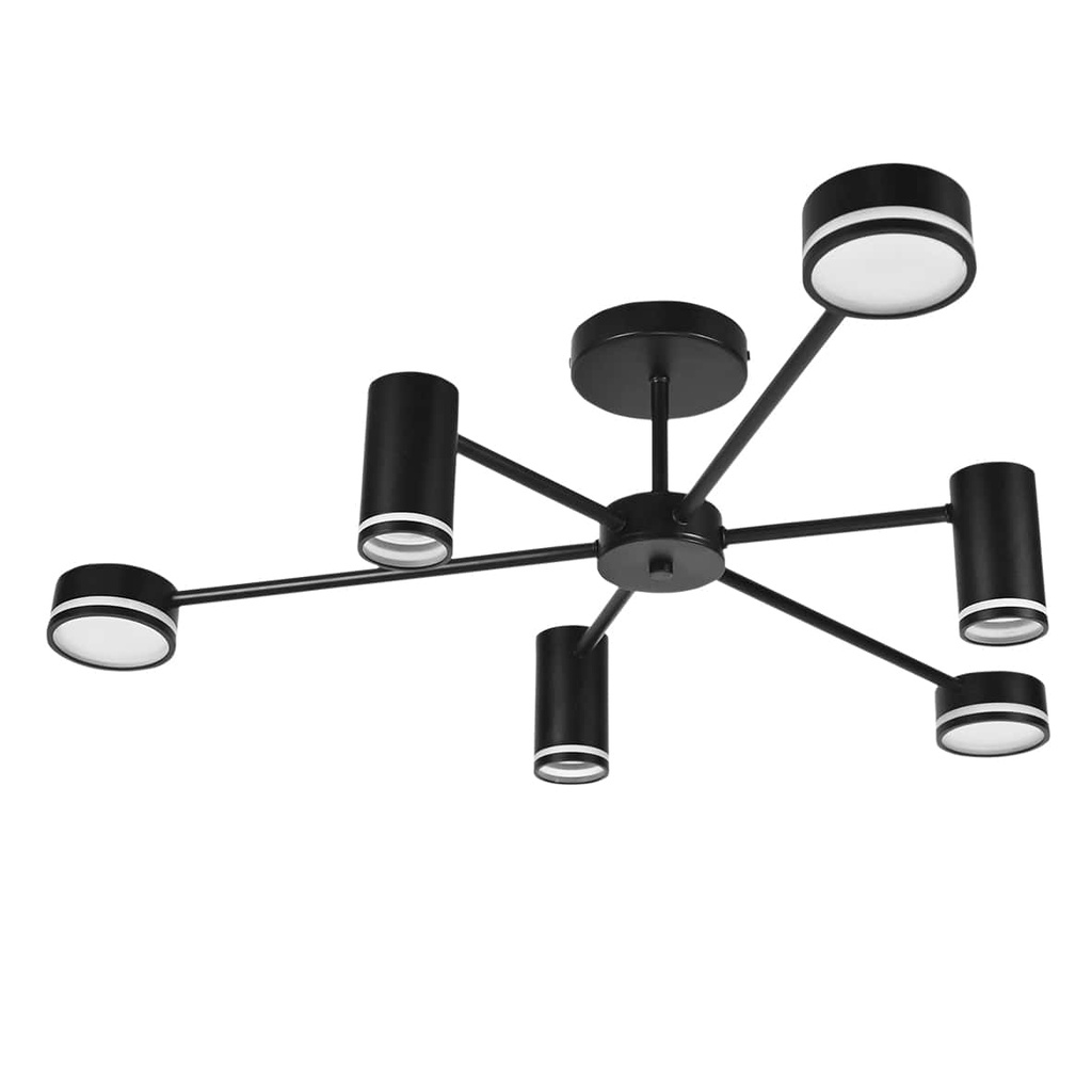 [8944] Світильник стельовий Ardero ML486-6 під лампу чорний