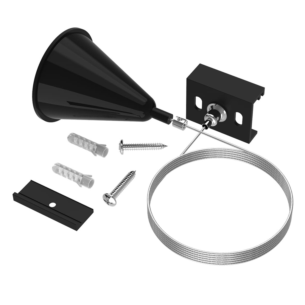 [8971] Тросовий підвіс Ardero для шинопровода трифазного LD1302 150 см