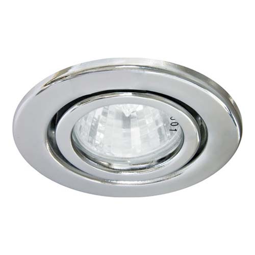 [774] Вбудований світильник Feron DL11 під лампу срібло