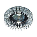 Вбудований світильник Feron CD2540 під лампу прозорий