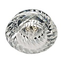 Вбудований світильник Feron JD85 під лампу прозорий хром