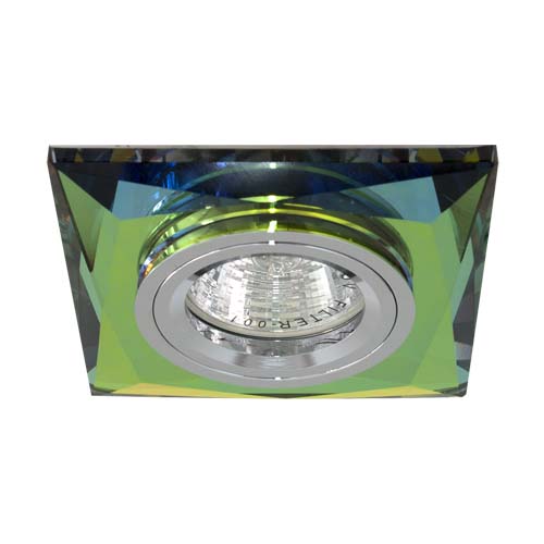 [3491] Вбудований світильник Feron 8150-2 під лампу 5-мультиколор