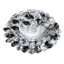 Вбудований світильник Feron CD4141 під лампу чорний хром