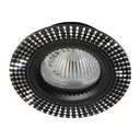 Вбудований світильник Feron GS-M369 під лампу чорний