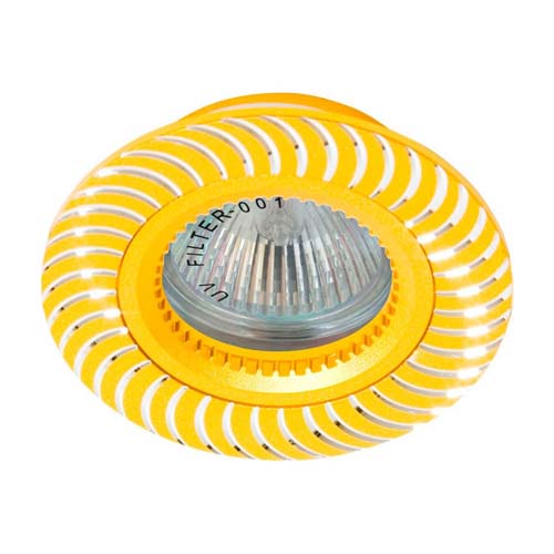 [2994] Вбудований світильник Feron GS-M392 під лампу золото