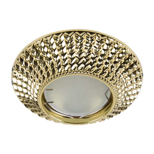 [4994] Вбудований світильник Feron CD003 під лампу золото