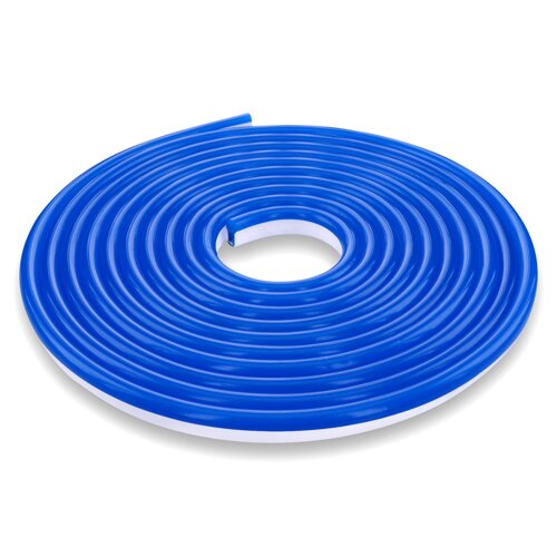 Світлодіодна стрічка NEON 12В JL 2835-120 B IP65 синий, герметичная, 1м