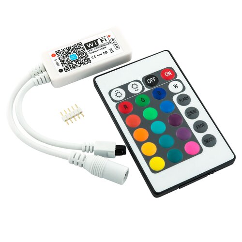 [3_2327] Контролер RGBW OEM 8А-WIFI-IR24 (2A * 4канала)