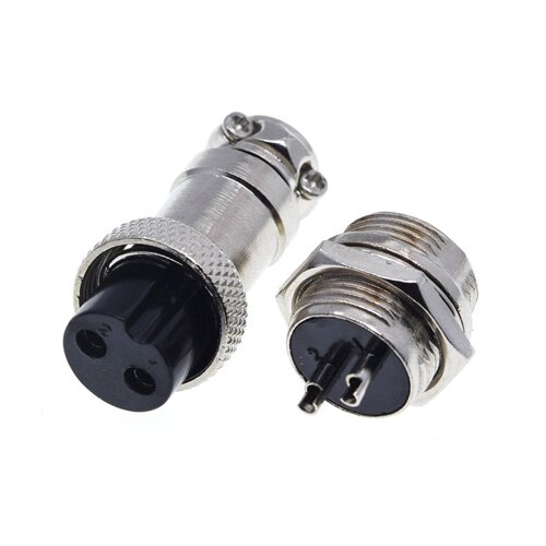 [3_2333] Конектор для світлодіодних стрічок OEM №17 2pin-2pin "мама" + "тато" метал