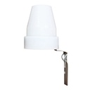 Датчик освітлення BIOM PHS -07 max 2400Вт, 10А, суміречний