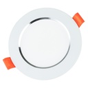 Світильник світлодіодний Biom DF-9W 9Вт білий круглый 5000К