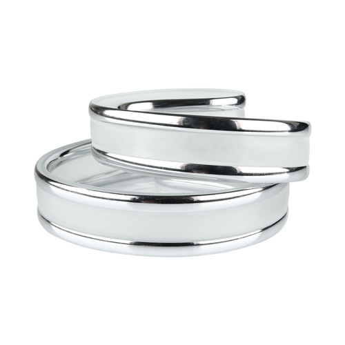 [3_2678] Декоративна стрічка DS-R330-02-2S к світильнику DEL-R-20-24-4 DIY ( 2 смужки срібро)