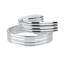 Декоративна стрічка DS-R330-08-4S к світильнику DEL-R-20-24-4 DIY ( 4 срібні смужки)