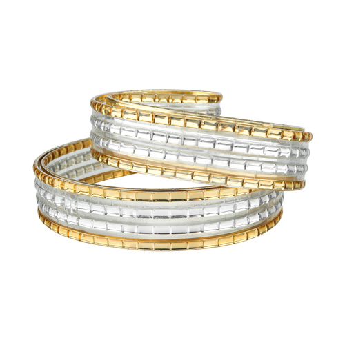 [3_2712] Декоративна стрічка DS-S430-04-4GS до світильників DEL-S21-42-4DIY та SML-S21-80DIY(2зол+2сріб смужк