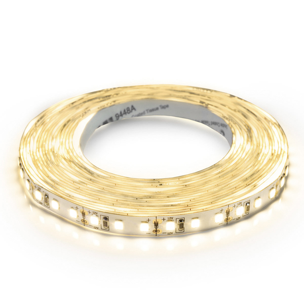 [3_2764] Світлодіодна стрічка BIOM Professional BPS-G3-12-5-2835-120-NW, PCB 5mm, нейтр. білий, негерметична,