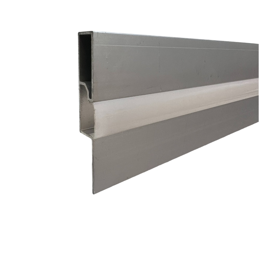 [3_2886] Профіль алюмінієвий BIOM PLP-601 60х10 плінтус анодований, м