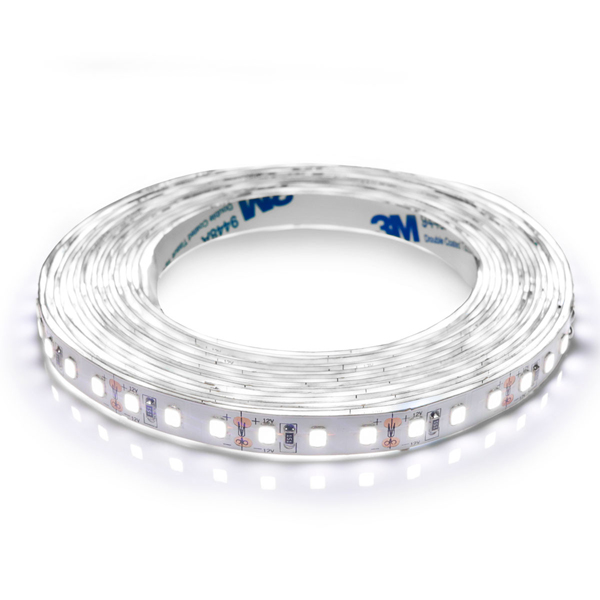 [3_2934] Світлодіодна стрічка BIOM Professional BPS-G3-12-5-2835-120-CW, PCB 5mm, хол. білий, негерметична, 1