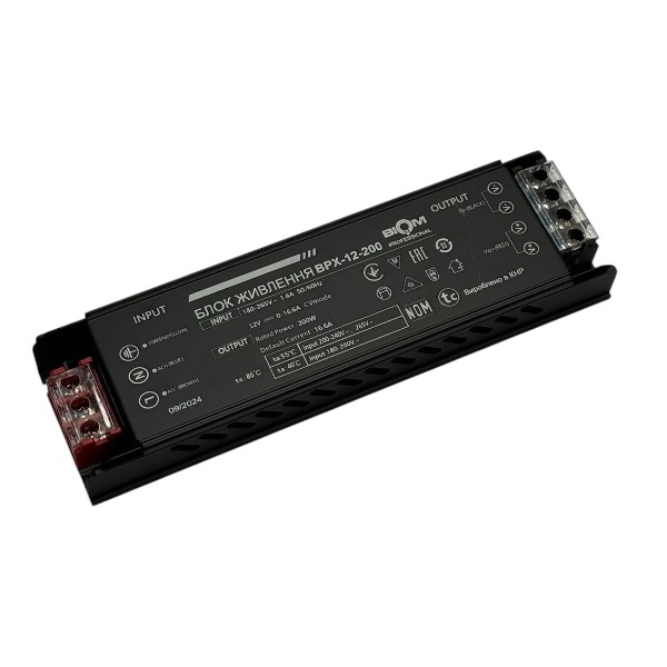 [3_3067] Блок живлення BIOM Professional DC12 200W BPX-12-200 16,6А