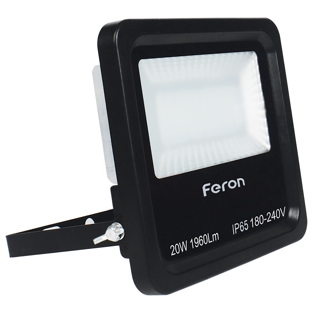 [5405] Світлодіодний прожектор Feron LL-620 20Вт 6400K чорний